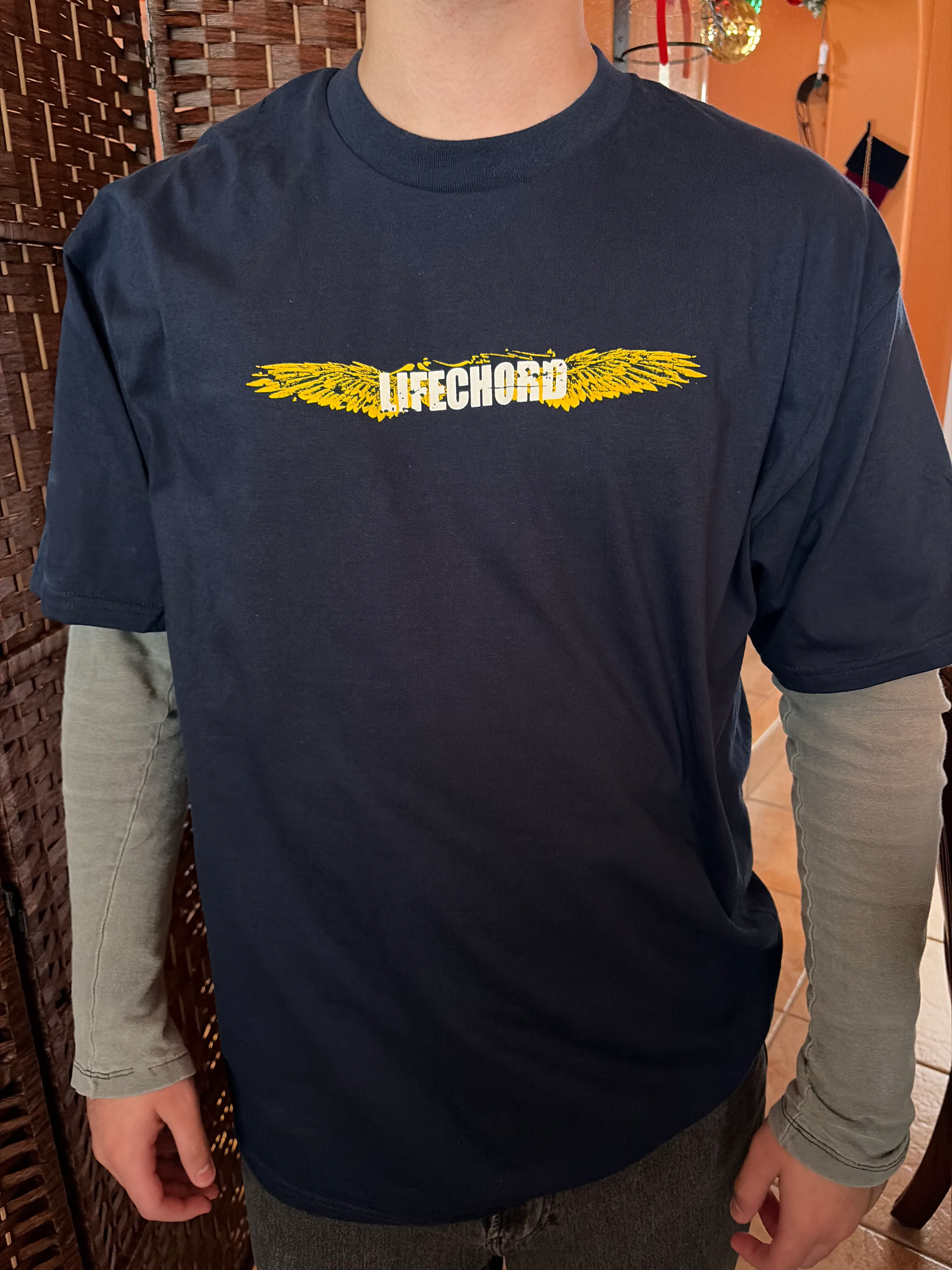front of shirt